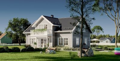 Biệt thự nhà vườn 2 tầng 4 phòng ngủ đẹp hoàn hảo như một bức tranh - Nhà Đẹp Sài Gòn