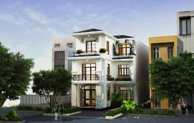 Khám phá mẫu nhà 3 tầng đẹp ở nông thôn sang trọng - Nhà Đẹp Sài Gòn