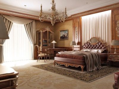 Mẫu thiết kế phòng ngủ phong cách hoàng gia Anh đẹp lộng lẫy - Nhà Đẹp Sài Gòn