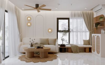 Ưu, nhược điểm khi chọn sơn nhà tone trắng - Nhà Đẹp Sài Gòn