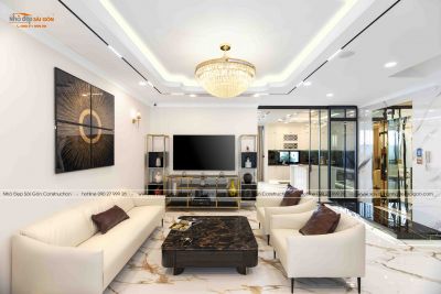 Mr. Toàn's Villa - Biệt thự phố tạo điểm nhấn trong khu dân cư - Nhà Đẹp Sài Gòn