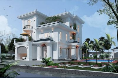 15+ mẫu biệt thự tân cổ điển đẹp hớp hồn, được yêu thích nhất 2024 - Nhà Đẹp Sài Gòn