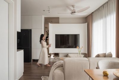 Căn hộ tận dụng từng góc để tối ưu không gian - Nhà Đẹp Sài Gòn