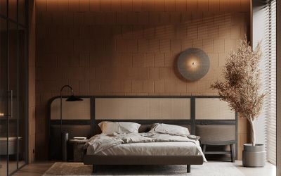 Sơn nhà màu nâu - Trầm ổn thanh lịch khó cưỡng - Nhà Đẹp Sài Gòn
