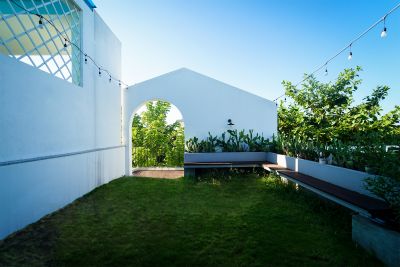 Công viên thu nhỏ trên sân thượng nhà phố - Nhà Đẹp Sài Gòn
