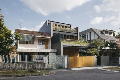 &quot;Thung lũng xanh&quot; trong lòng nhà phố ba tầng - Nhà Đẹp Sài Gòn