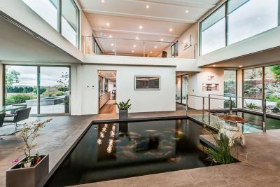 Cách thiết kế hồ cá Koi mini trong nhà đẹp chuẩn - Nhà Đẹp Sài Gòn