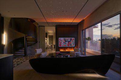 Căn hộ duplex lấy cảm hứng từ bầu trời đầy sao - Nhà Đẹp Sài Gòn