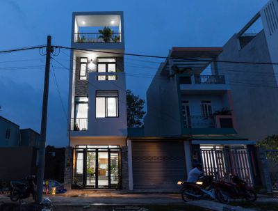 Nhà 4 tầng khang trang ở Sài Gòn - Nhà Đẹp Sài Gòn