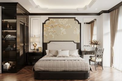 Hoài niệm từ thiết kế phòng ngủ phong cách Đông Dương - Nhà Đẹp Sài Gòn