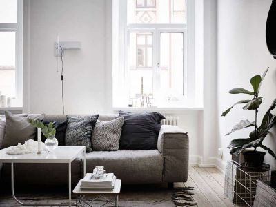 Thiết kế nội thất phòng khách, nhà bếp chung cư - Nhà Đẹp Sài Gòn