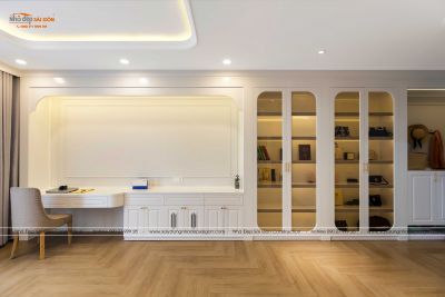Mrs. Mai's House - Nhà phố tân cổ điển kết hợp không gian kinh doanh - Nhà Đẹp Sài Gòn