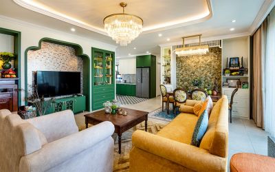 Căn hộ 95 m² với trường phái Đông Dương cách tân - Nhà Đẹp Sài Gòn