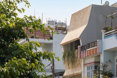 Nhà phố thiết kế theo nghệ thuật gấp giấy Nhật Bản - Nhà Đẹp Sài Gòn