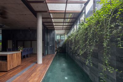 Ngôi nhà được bao bọc bởi rừng cây - Nhà Đẹp Sài Gòn