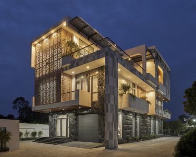 Biệt thự hiện đại với hiệu ứng &quot;hoa nắng&quot; - Nhà Đẹp Sài Gòn