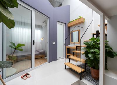 Nhà ống không vách ngăn - Nhà Đẹp Sài Gòn