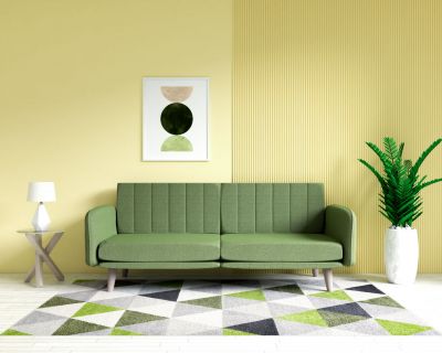 Sơn nhà màu kem vàng - Thổi bừng sức sống - Nhà Đẹp Sài Gòn