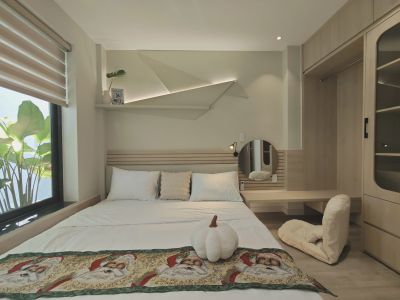 Nhà 36 m2 trong hẻm nhỏ vẫn đủ sáng - Nhà Đẹp Sài Gòn