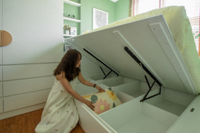 Thiết kế không gian sáng, thoáng cho căn hộ dưới 45 m2 - Nhà Đẹp Sài Gòn