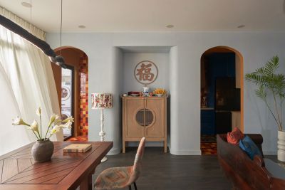Căn hộ 110 m² gợi nhắc không gian biệt thự Pháp trong phố cổ - Nhà Đẹp Sài Gòn