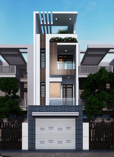 Tham khảo thiết kế nhà phố 4 tầng 4x16m đẹp - Nhà Đẹp Sài Gòn