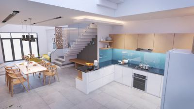 Thiết kế nhà phố 5x12m ở Thành phố Hồ Chí Minh - Nhà Đẹp Sài Gòn