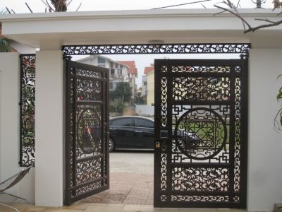 Lựa chọn 15+ màu sơn cổng đẹp, hợp phong thủy nhất năm - Nhà Đẹp Sài Gòn
