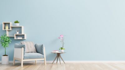 Sơn nhà màu xanh dương - Thanh khiết và mát lạnh tựa biển khơi - Nhà Đẹp Sài Gòn