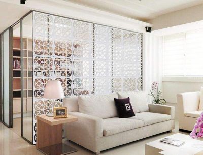 Những mẫu vách ngăn phòng khách đẹp - Nhà Đẹp Sài Gòn