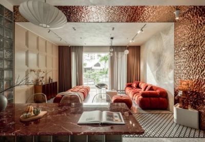 Biến hóa màu sắc cho không gian căn hộ - Nhà Đẹp Sài Gòn