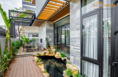 XU HƯỚNG THIẾT KẾ HỒ CÁ SÂN VƯỜN BIÊT THỰ